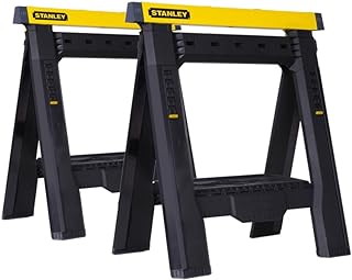 Stanley STST60626 Adjustable Sawhorse Twin Pack