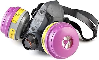 Honeywell Safety Products Multi-Purpose Reusable Half Mask MC/P100 Respirator Convenience Pack, Large (RWS-54032)