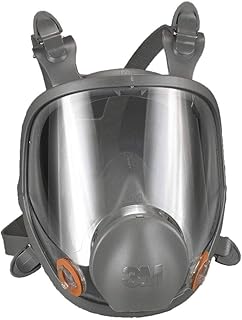 3M 6800 Full Facepiece Reusable Respirator, Medium, Gray