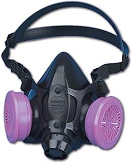 Honeywell North by Honeywell 770030M 7700 Series Half Mask Respirator W/O Filter, Capacity, Volume, Standard, Medium, Navy