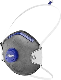 Dräger X-plore 1350 Odor Particulate Respirator with Exhalation Valve, 10 Pack, Size M/L, NIOSH-Certified