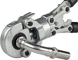 16-32mm Hydraulic PEX Pipe Crimping Pliers with TH Contour Hand Press Plier Tool Kit with Calibrators and Bending Springs