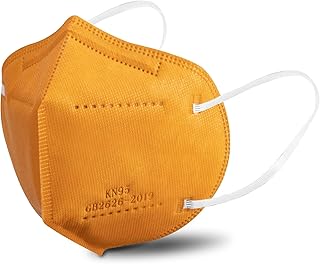 akgk KN95 Face Mask 50 PCS, Breathable Protection Masks, 5-Ply KN95 Masks, Cup Dust Safety Masks