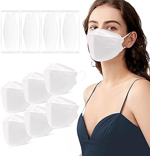 KN95 Face Masks 50 Pack 4 Layers Tie Dye Breathable Safety Respirator Multicolor Cup Dust Disposable KN95 Mask Adult