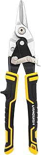 VANQUISH Aviation Tin Snips, Straight Cut, Heavy Duty Metal Cutter Shears for Cutting Metal Sheet (3292)