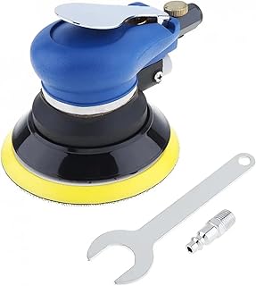 5 Inch Non-Vacuum Matte Surface Pneumatic Polishing Machine Random Orbital with Sander Pad for Cars Polishing/Grinding/Waxing
