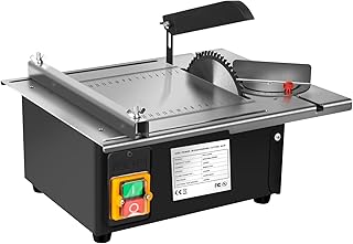 Woodworking Table Saw,With Port For Connecting Dust Collector, 5000rpm,1200w, For Diy Woodworking, Metal,Wood, Plastic Acrylic Crafts Cutting (Woodworking table saw)