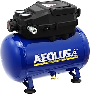 Air Compressor, 3 Gallon Max 110 PSI Portable Oil Free Tank and Ideal for Painting, Inflation and other Pneumatic Tools.