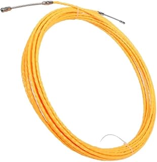 Fish Tape 3MM Cable Puller Fish Tape Reel Puller Fiberglass Metal Wall Wire Conduit For Telecom Electrical Wall Wire Conduit Tool(30M)
