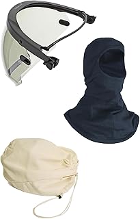 Enespro 12 cal Hover XTR Series Faceshield Kit with Universal Full Brim Adapter, (Hard Hat Sold Separately)