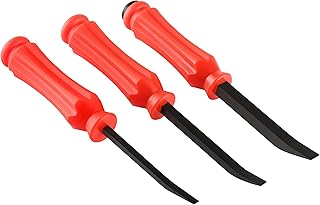 35100 35170 Mini Pocket Pry Bar Set (3PCS) EDC - Square Shaft 1/8", 3/16" and 1/4" (1/4" with Strike Cap)