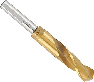 19.5mm Drill Bit, M2 High Speed Steel Titanium Coated Metric Drill Bits Set for Metal Stainless Steel, 1 Pcs