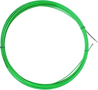 4mm Fiberglass Cable Fish Tape Puller Green 5-25m(25m)