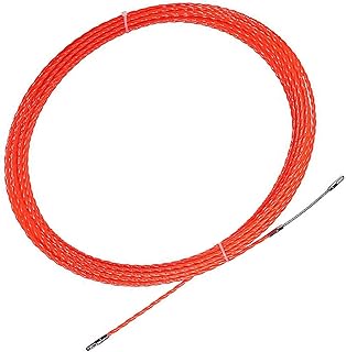 Fiberglass Trunking Cable Puller Fish Tape Red 4mm 10M-50M(10m)