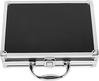 Tool Storage Box with Metal Handle Lightweight Multifunctional Organizer Case for Home Office Travel Makeup Medicine and Parts