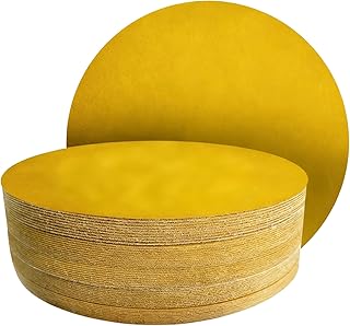 100 Grit 6-Inch Sanding Discs, 320-PCS, No Hole Hook and Loop Sandpaper Set, Round Orbital Sand Paper Discs for Sander