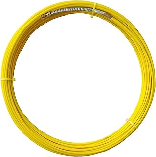 4.5MM 60M Fiberglass Cable Running Puller Fish Tape Rod Wire Conduit Wiring Reel