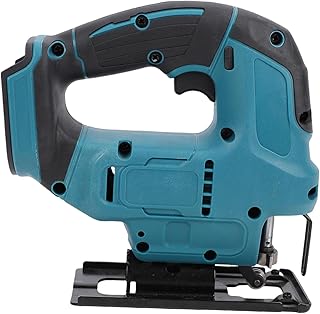 Diyeeni Cordless Jig Saw, Electric Jigsaw Tool, Brushless Motor, 0-45 Bevel Cuts, LED Light with 3 Position Orbital Setting, 2900RPM Variable Speed for Wood Cutting