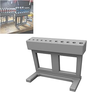 Hex Key Holder for Harbor Freight ICON T-Handle, Socket Organizer for T-Handle Sets, Tool Storage Rack (for SAE V5)