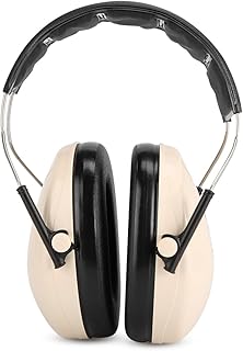H6A Professional Soundproof Sleep Noise Reduction Earmuffs – Lightweight & Comfortable – Ideal for Studying, Sleeping, Travel – NRR 21DB SNR 27DB – Designed for Work Safety &
