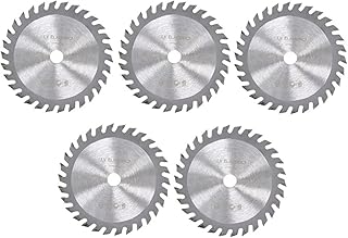5pcs 85mm Saw Blade Mini Circular Carbide Tipped Cutting Disc for Woodworking Tools(5pcs 85x15x24T)