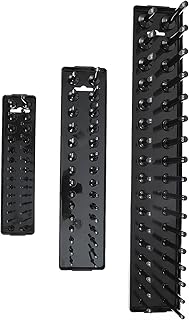 GLEAVI 3Pcs Metric Socket Organizer Tray Set Drive Socket Holder for 1/2 3/8 for Tool Organization and