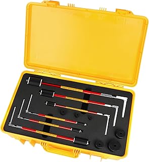 Plumbing Tool Kit (6 Tools) for the 1/2" to 2" Sized Pipes, Plumbing Plugs for Fast Water Line Repairs, Prevent Pipeline Leakage and Facilitate Solder with Extra Gaskets and PVC Carrying Case