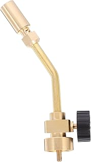 Ciieeo Professional Propane Gas Torch Brass Welding Torch Head Portable Cooling Flame for Household Welding and Soldering Equipment