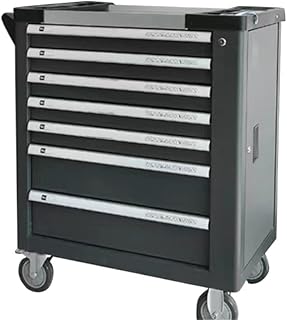 General 463-Piece Heavy-Duty Rolling Tool Chest, Chrome Vanadium Steel Multi-Functional Tool Cart for Mechanical
