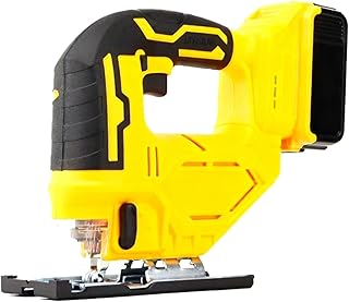 Reciprocating Saw, Brushless Electric Jigsaw 3 Gears Cordless Jig Saw Multifunction Wood Cutting Table Tools