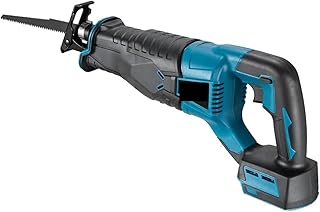 Reciprocating Saw, Electric Reciprocating Electric Chainsaw Saber Saw Cordless Cutter Tool(2BATTERY)