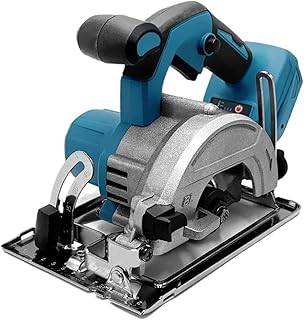 Reciprocating Saw, Handheld Electric Circular Saw 125MM Cordless 5inch Brushless Multi-Angle Woodworking Tool(Only-Machine)