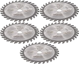 Veemoon 5pcs 85mm X 10mm Carbide Tipped 30 Teeth Circular Saw Blades for Wood Cutting Fine Finish Miter Saw Blades for Carpentry and Woodworking