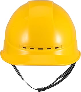 Hard Hat Construction Helmet Vented Safety Helmet with Abs Shell Breathable Outdoor Protective Cap for Men Working on Construction Sites