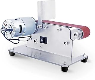 Bench Grinders Belt Sander Grinder Jewelry Rock Polishing Grinding Machine Electric Belt Grinder Kits for Home DIY