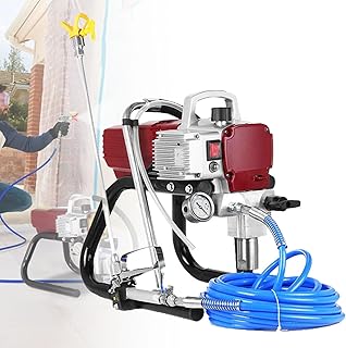 Airless Paint Sprayer Commercial High Pressure Electric Handheld DIY Indoor Wall Spray Gun Machine Kit for Wall Ceiling Building