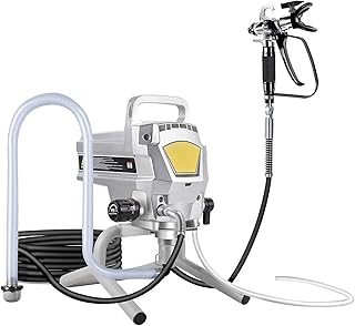 Paint Sprayers Electric Paint Sprayer Airless Paint Sprayer, 3300Psi High Efficiency Paint Spray Gun, No Dilution Required