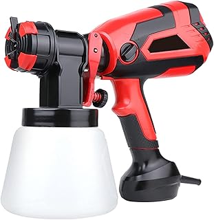 750W Electric Handheld Spray Gun 1000ML Car Paint Sprayers Home Decorating Airbrush Flow Control 4 Nozzle Easy Use