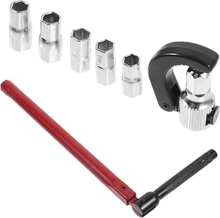 Adjustable Double-ended Faucet Sink Wrench Set Plumbing Tool for Bathroom under Sink Repair, Small Multi-function Plumber Wrench for Tight Spaces