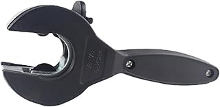 Tube Pipes Cutting, Easy Operating Adjustable Metal Tube Pipe Cutter for Workers Plumbers Rubber Pipes