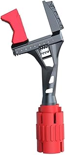 24-inch Adjustable Basin Wrench Spanner Multifunctional Faucet Maintenance Tool with Short Handle for Plumbing and Tight Space Repair