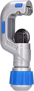 Mini Tube Cutter, Aluminum Alloy Pipe Cutter, 4-32mm Cutting Diameter - Smooth Roller Bearings, Ergonomic Handle, Compact for Tight Spaces