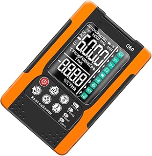 Vaguelly Q60 Digital Multimeter Auto-ranging True Volt Ohm Meter with Ncv Detection Diode Test Data Hold Backlight Flashlight for Electrical Repair and Home Use