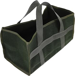 Operitacx Thickened Canvas Tool Bag with Handle, Large Capacity Electrician Hand Tool Organizer Pouch for Repair and Maintenance, Sturdy Multipurpose Mechanic Storage Tote