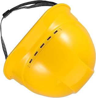 Vented Safety Hard Hat Helmet for Construction, Thick Abs Outdoor Safety Helmet with Ventilation, Yellow Protective Hard Hat Cap for Electricians and Site Workers