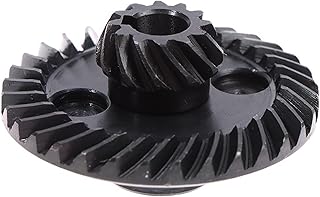 Steel Heavy Duty Motor Pinion Gear Metal Spiral Bevel Gear Set For 9523 Angle Sander Grinder 1pc