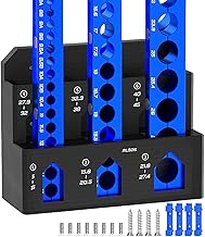 Wall Clamp Rack,6-Slot Wall Organizer Holder Shelf - Repair Tool Clamp Holder | for Garage Workshop Shed Home